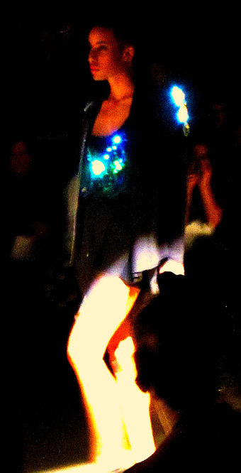 Illustration for article titled High Tech Collides With High Fashion At Eyebeam's NYC Fashion Show